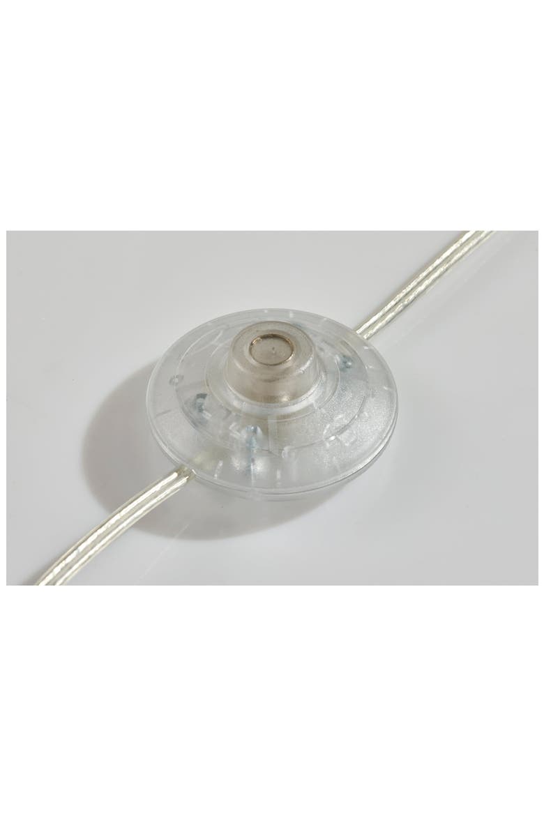 Byron Floor Lamp with Glass Globe Shade, Alternate, color, BLACK