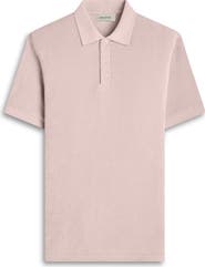 Bugatchi Cotton Blend French Terry Polo
