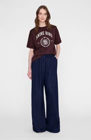 ANINE BING Jaylin Collegiate Tee