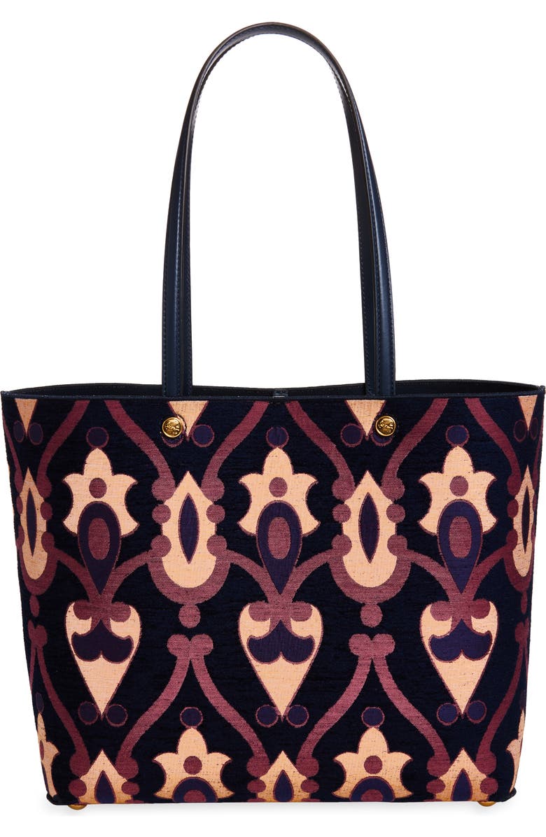 Etro Medium Essential Jacquard Shopper, Main, color, S9883 Multicolour/ Blue