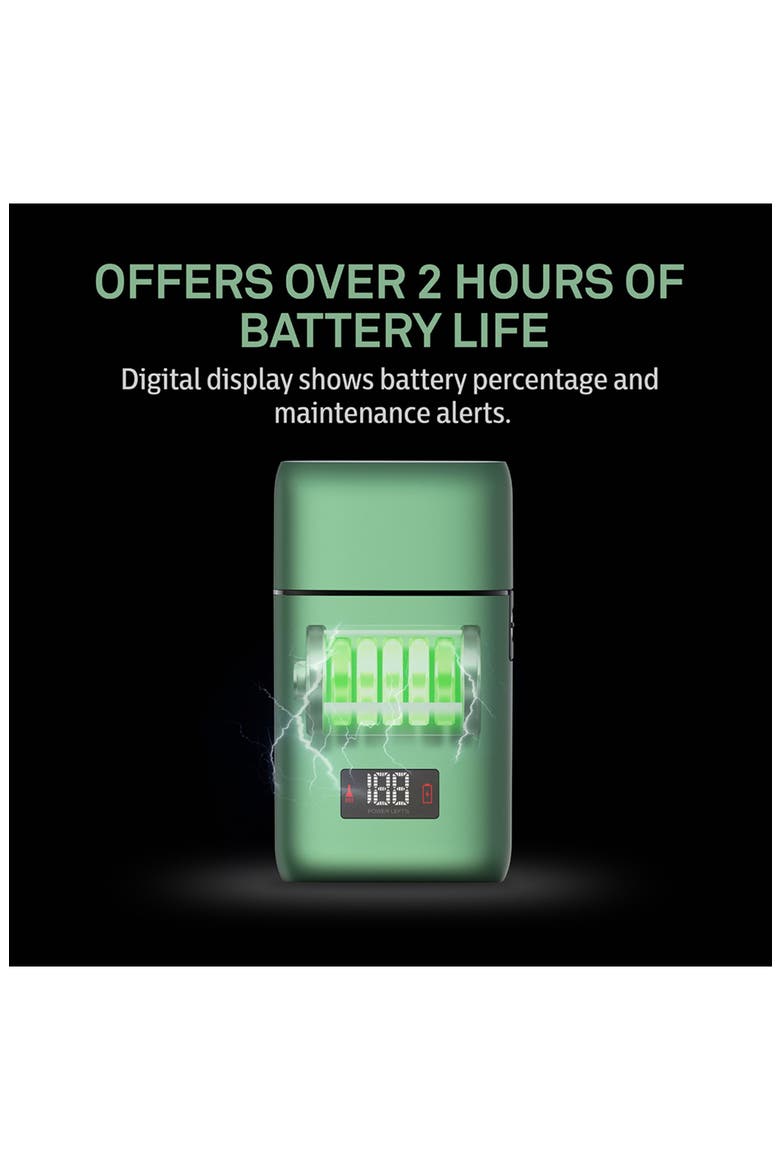 Solo Cordless Rechargeable Hair Trimmer, Alternate, color, Green