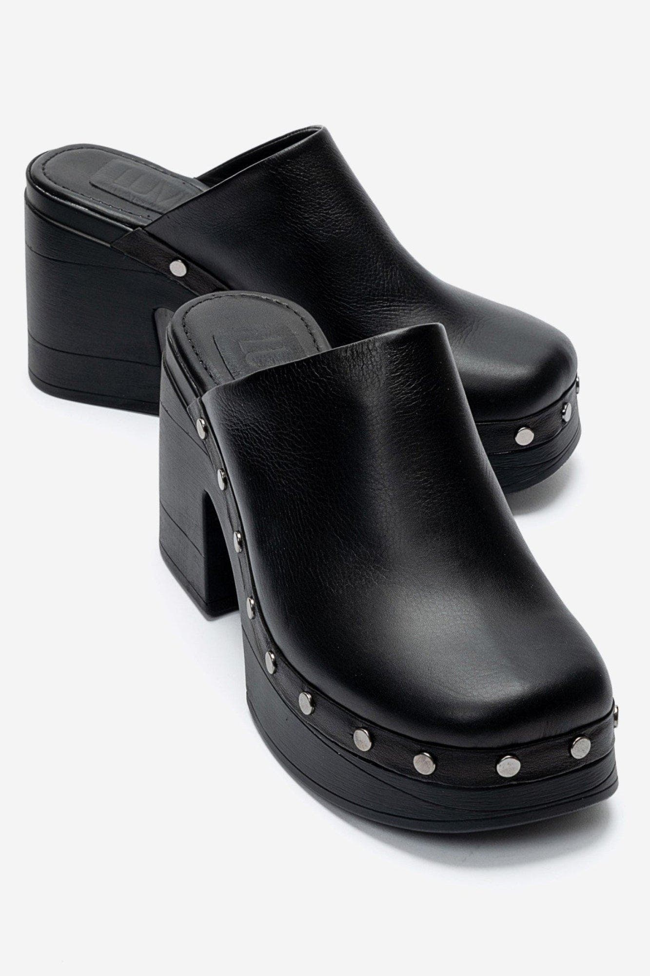 Bellune Leather Block Heel Platform Sandal, Main, color, Black