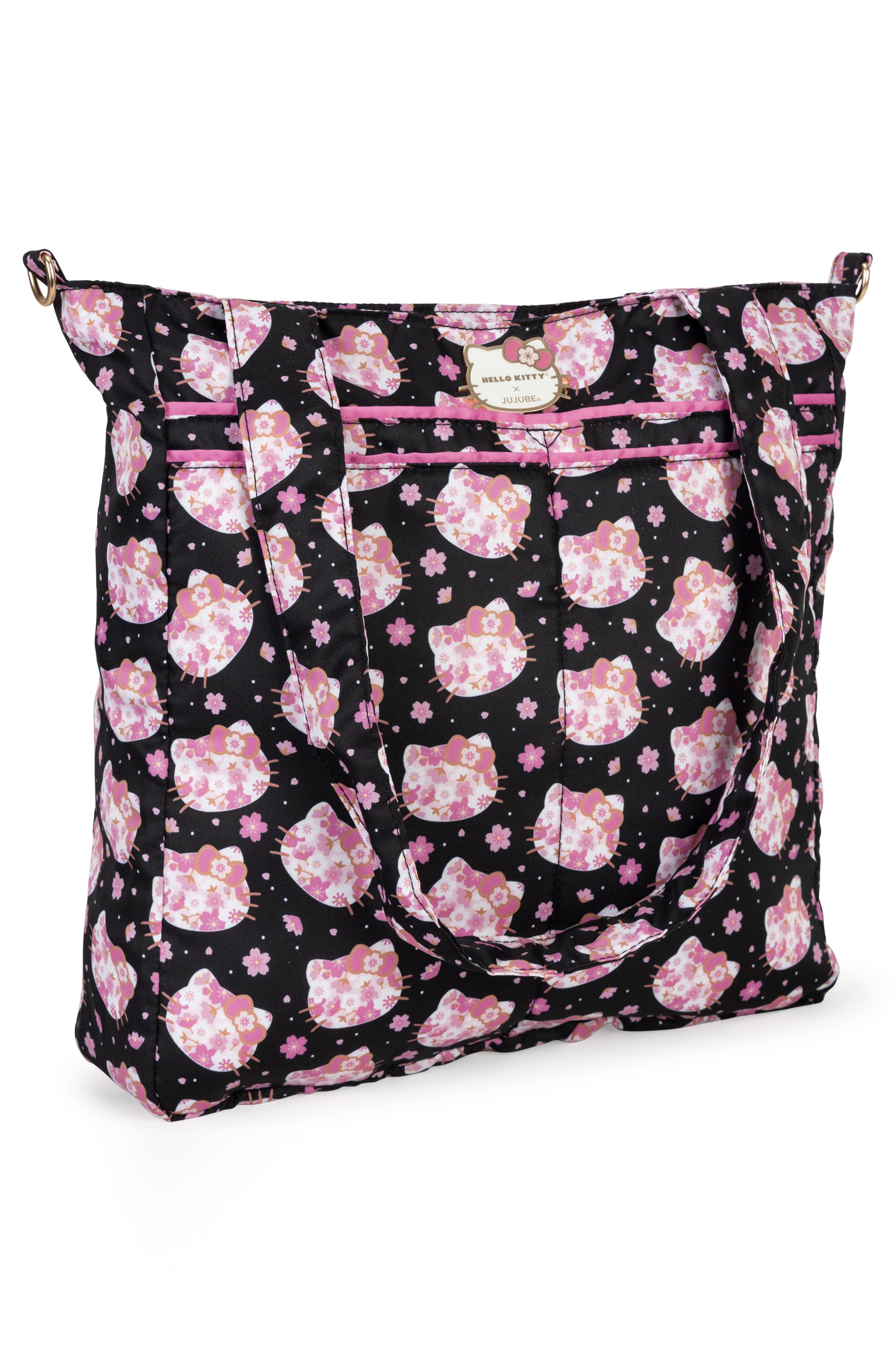 JuJuBe Be Light Diaper Tote, Alternate, color, Cherry Blossoms