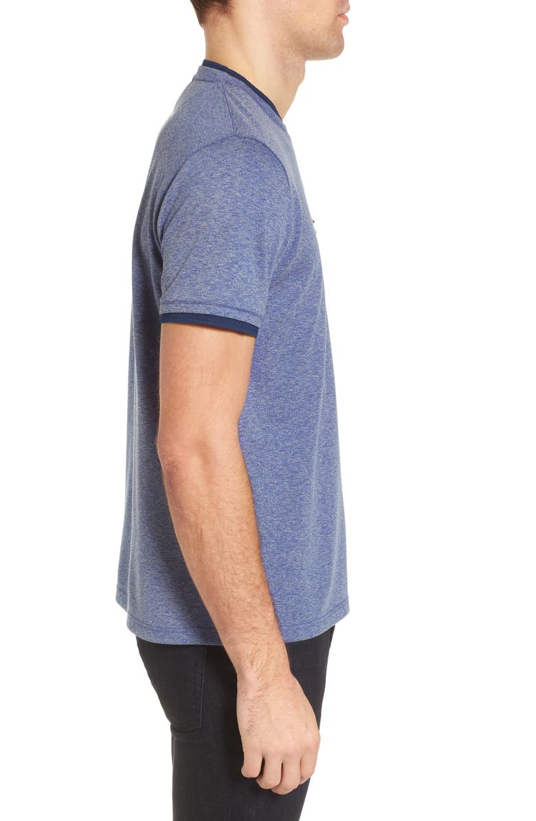 Ted Baker London Climb Mouline Layered Pocket T-Shirt, Alternate, color, 