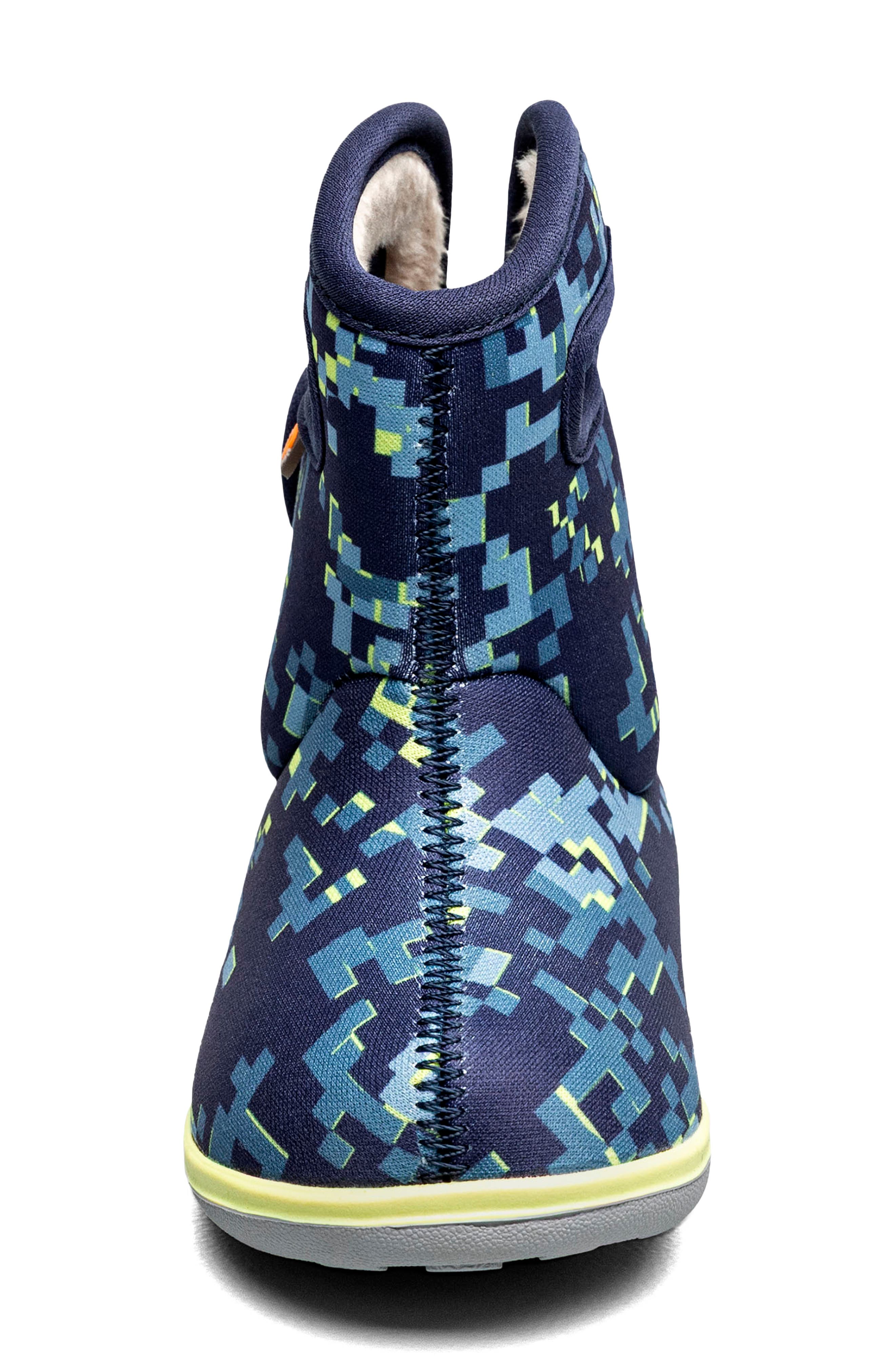 Baby Bogs II Insulated Waterproof Boot, Alternate, color, NAVY CAMO MULTI