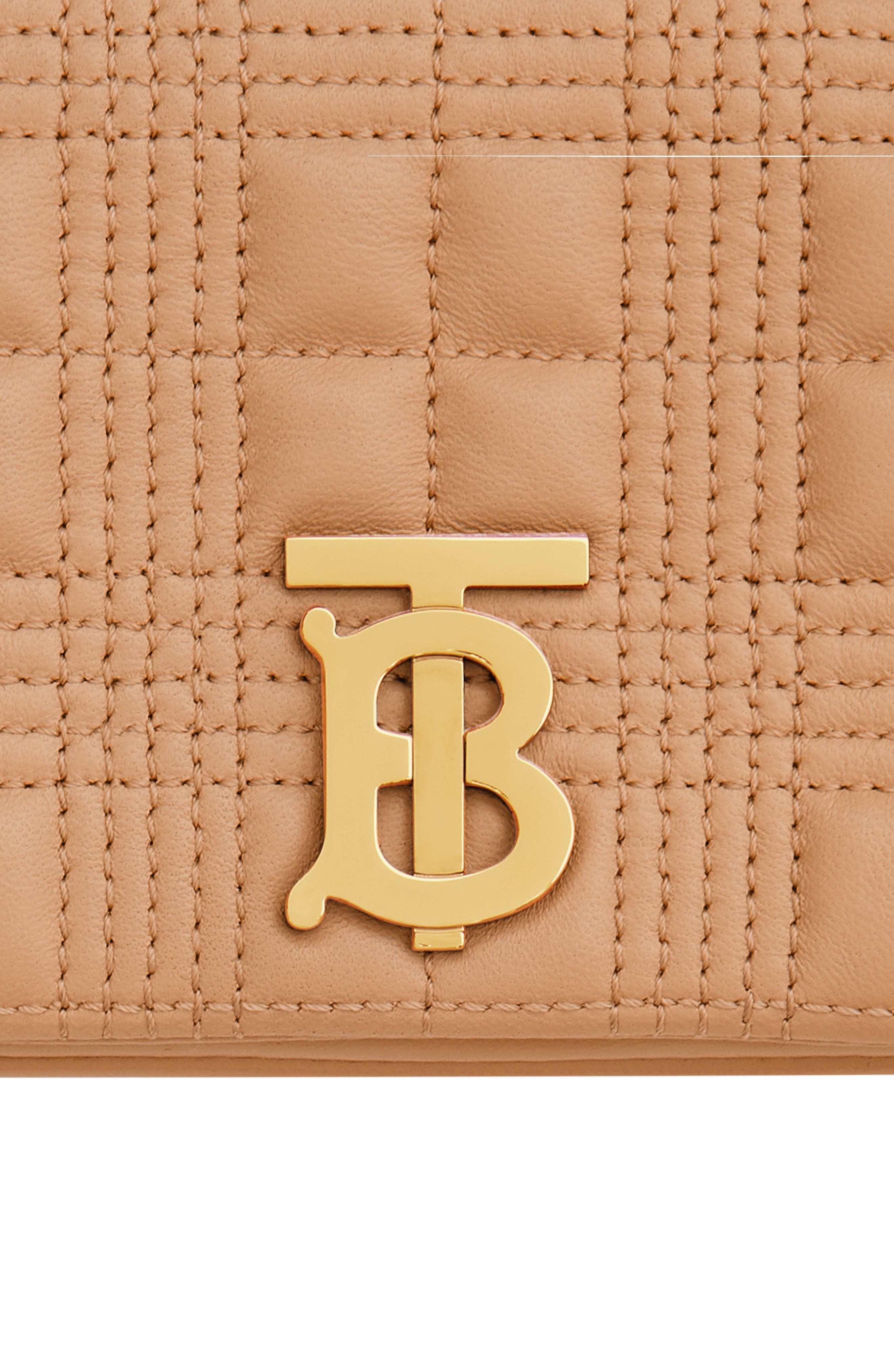 Mini Lola Quilted Lambskin Bag, Alternate, color, CAMEL