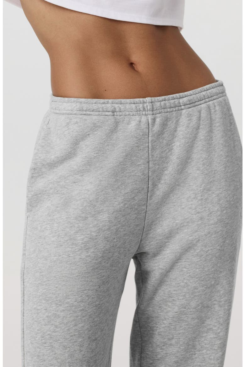 Sedona Straight Leg Sweatpants, Alternate, color, LIGHT HEATHER GREY