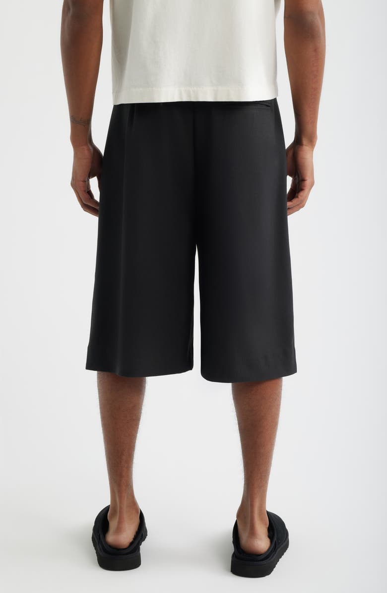 Elwood Formal Core Pleated Shorts, Alternate, color, Vintage Black