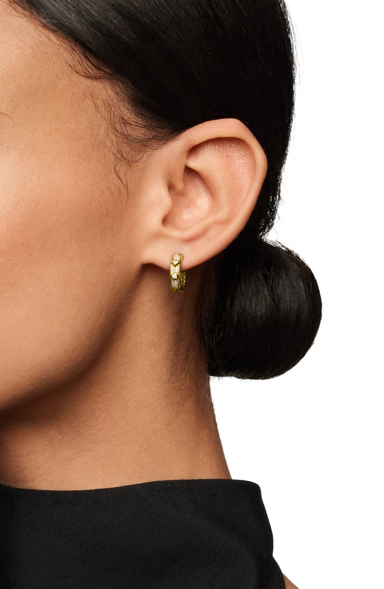 David Yurman 5MM FULL PAVE MODERN RENAISSAN, Alternate, color, 18K Yellow Gold