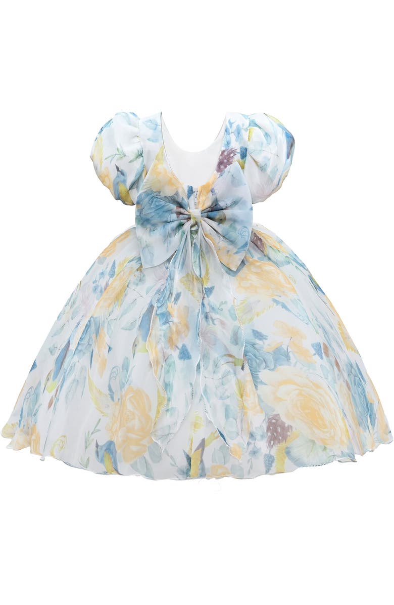 Tulleen Chablis Dress, Alternate, color, Blue