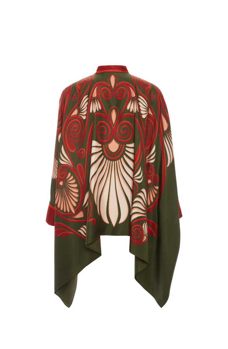 La DoubleJ Foulard Shirt, Alternate, color, Kerylos Placée Dark Green