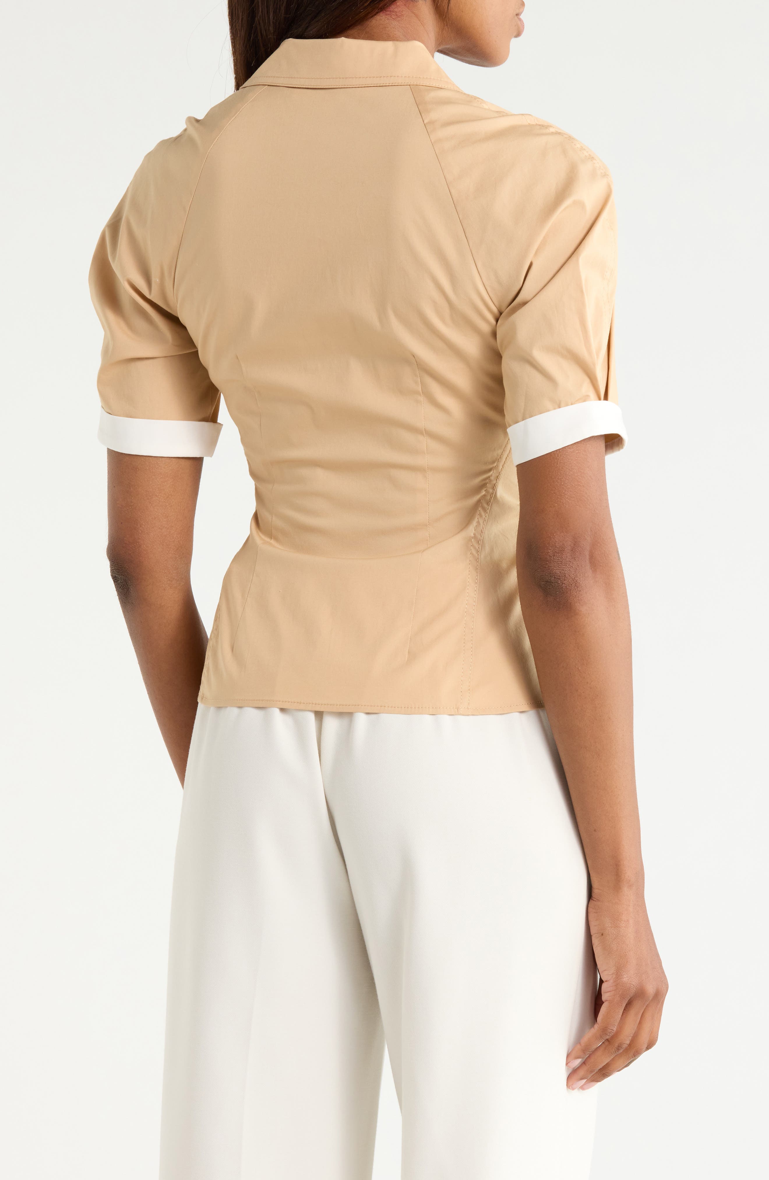 DVF Sheskita Johnny Collar Top