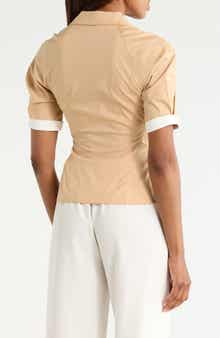 DVF Sheskita Johnny Collar Top