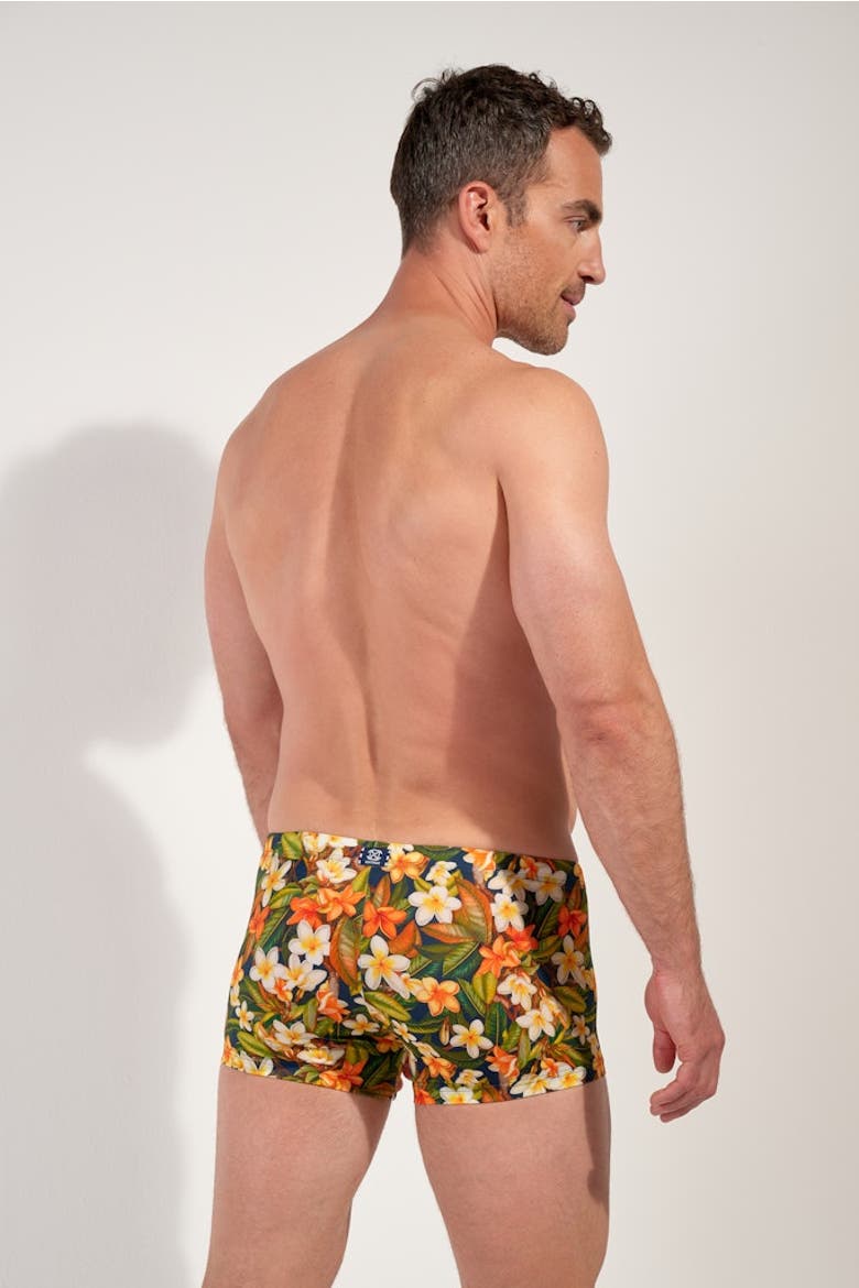 Etna Swim Shorts, Alternate, color, Navy Print