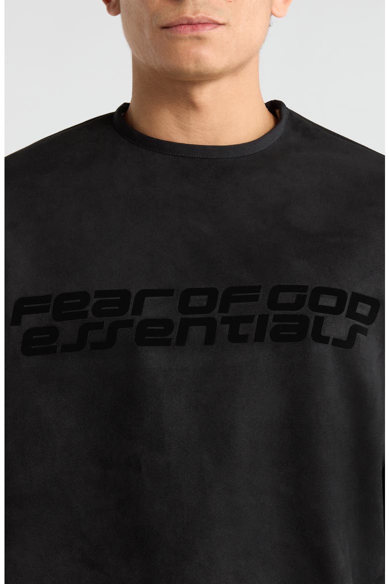 Modern Crewneck Graphic Sweatshirt, Alternate, color, VINTAGE BLACK