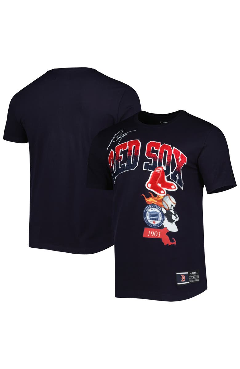PRO STANDARD Men's Pro Standard Navy Boston Red Sox Hometown T-Shirt, Main, color, Navy