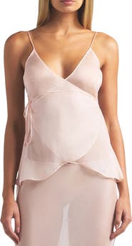 SKIMS Romance Silk Wrap Camisole