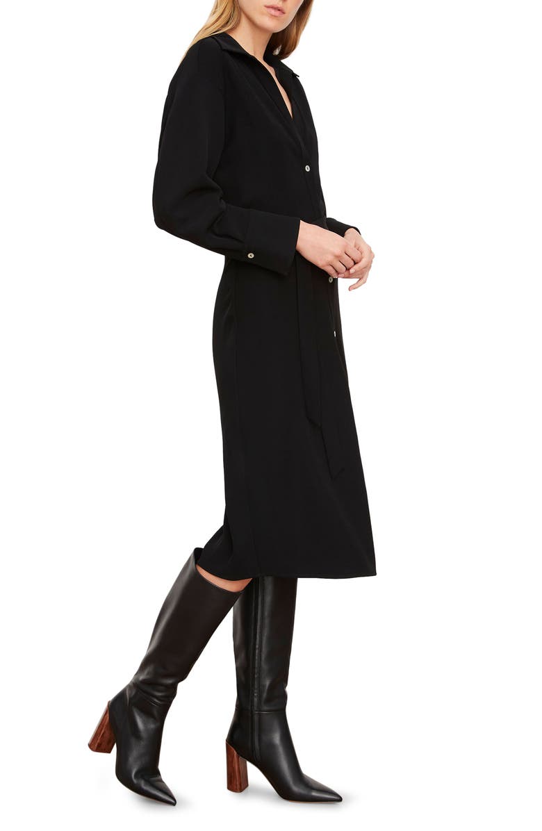 Vince Long Sleeve Shirtdress, Alternate, color, 