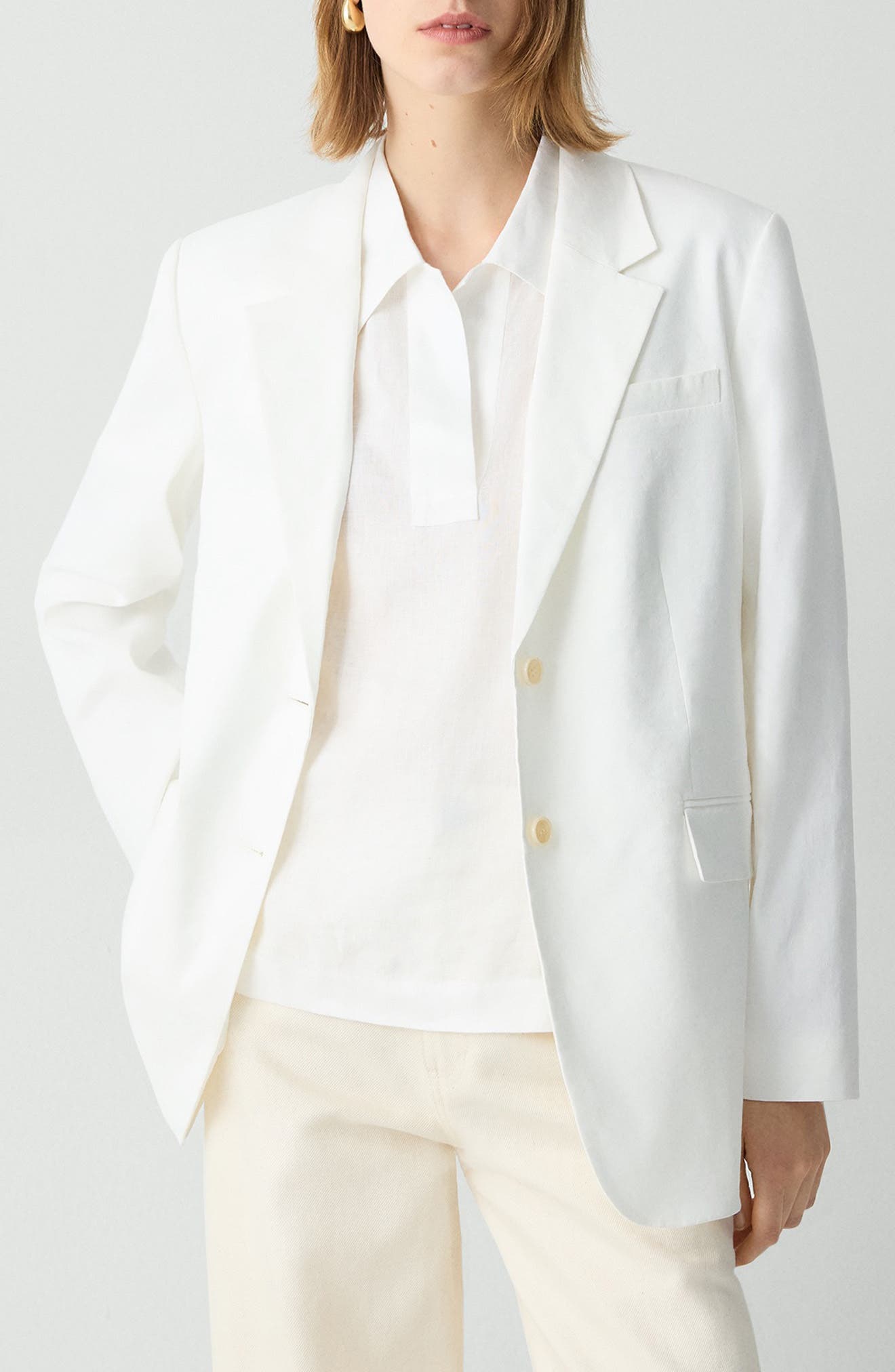 Theory Linen Blend Blazer