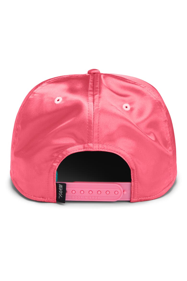 Florida Man Erupts Adjustable Snapback Cap, Alternate, color, MAGENTA