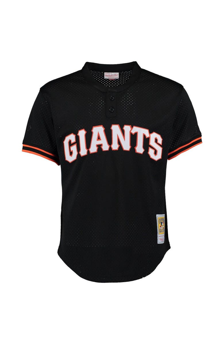 Mitchell & Ness Men's Mitchell & Ness Matt Williams Black San Francisco Giants Cooperstown Mesh Batting Practice Jersey, Alternate, color,