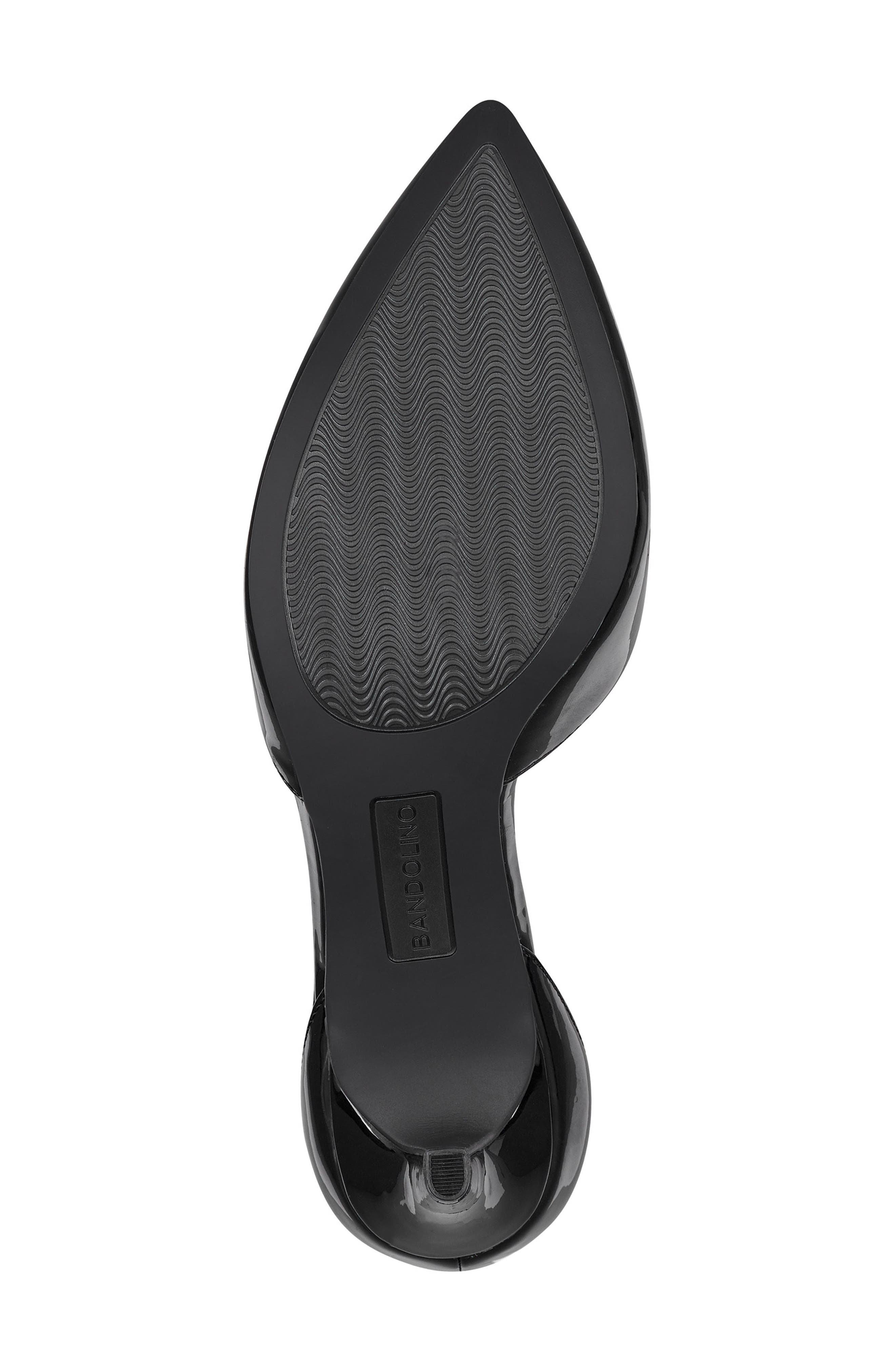 Bandolino Ginata Ankle Strap Pump, Alternate, color, Black