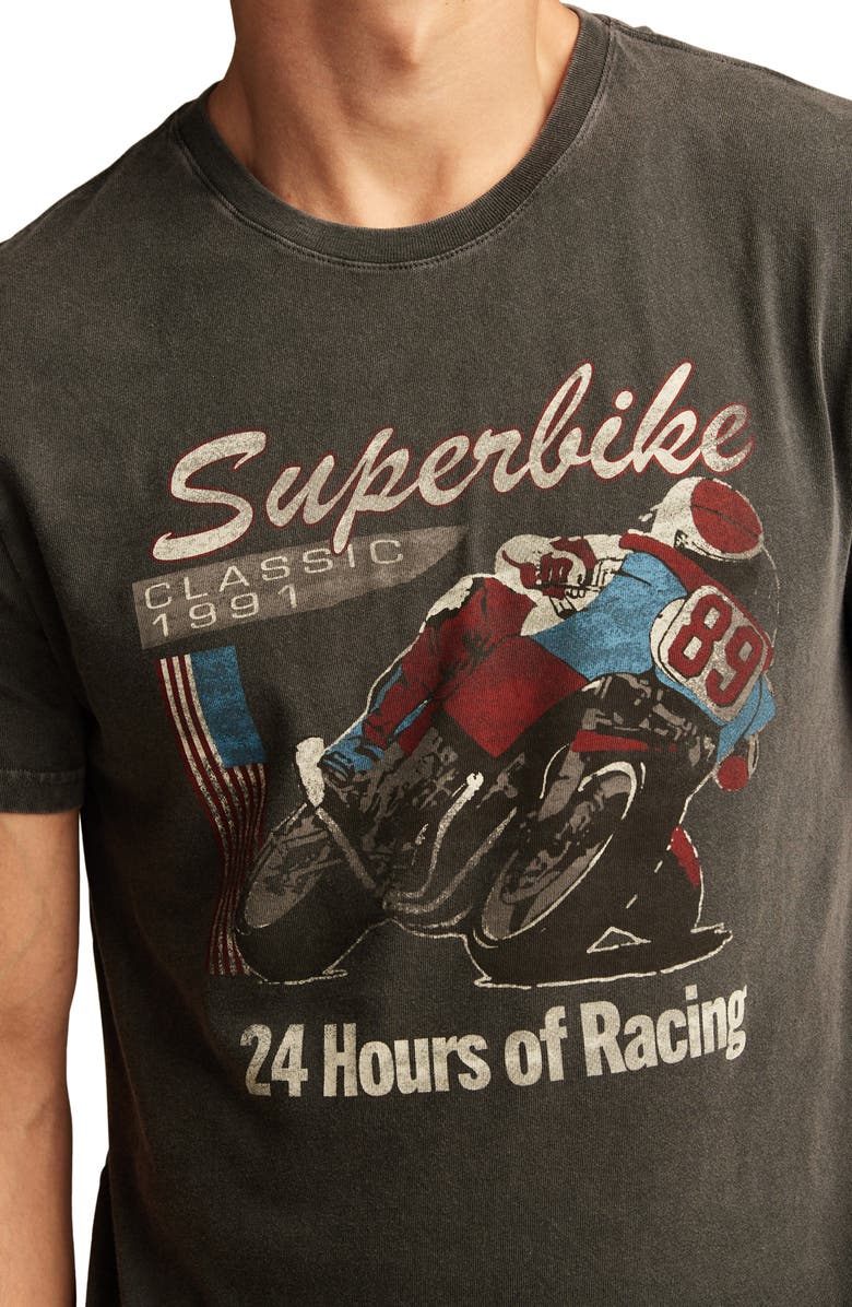 Lucky Brand Superbike Cotton Graphic T-Shirt, Alternate, color, 