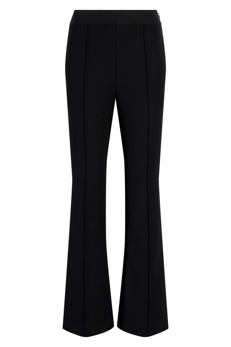 Aubrie Flare Pants, Alternate, color, BLACK