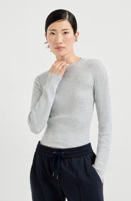 Brunello Cucinelli Cashmere and silk Sparkling sweater