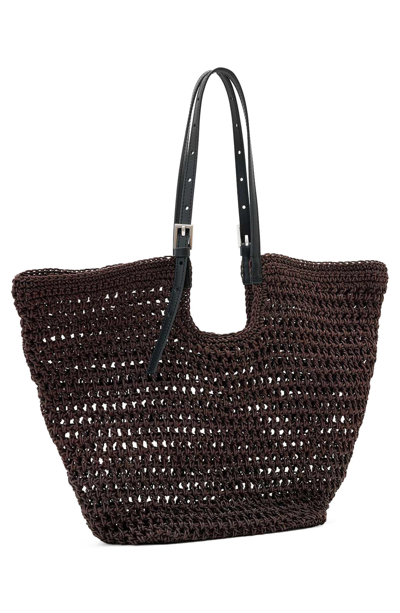 Ara Cotton Tote, Alternate, color, BURNT UMBER RED