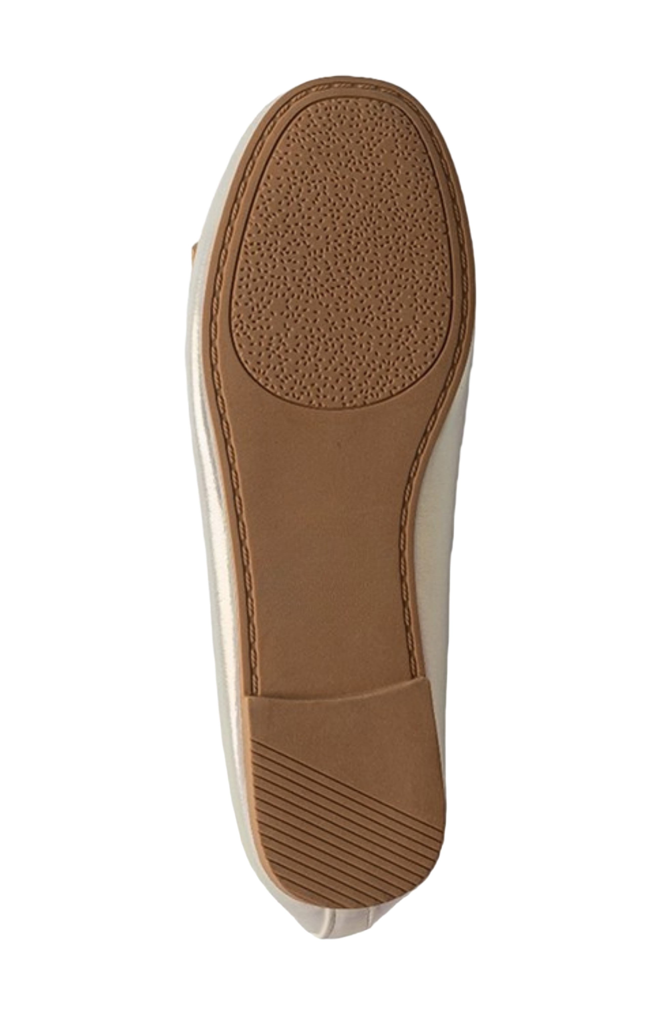 Kids' Shimmer Charm Ballet Flat, Alternate, color, WHITE