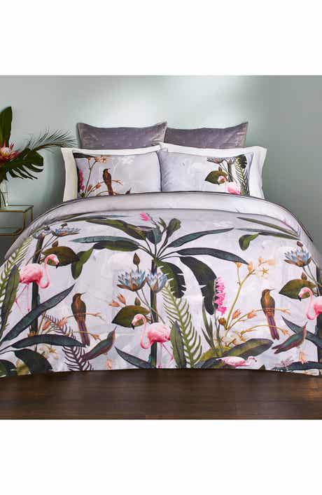 Ted Baker London Pistachio Border Duvet Cover & Sham Set