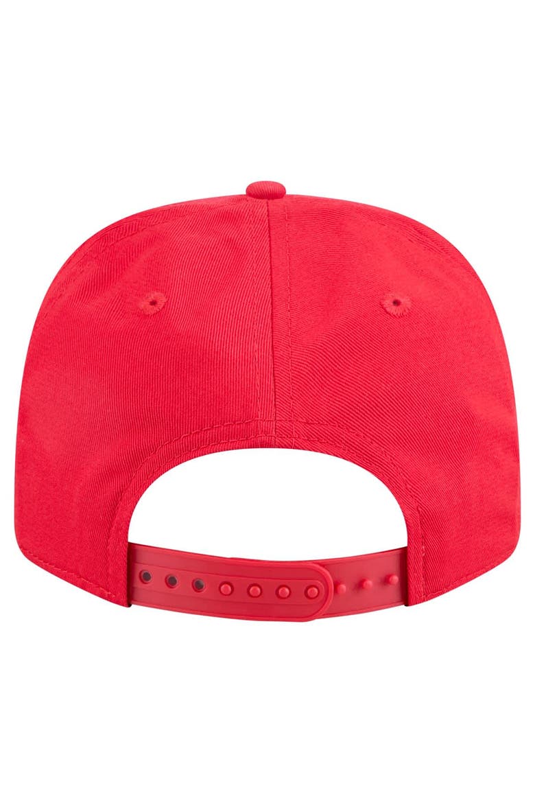 Men's New Era Red Kansas City Chiefs Chant 9SEVENTY Stretch-Snap Hat, Alternate, color, Red