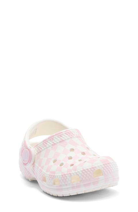 Kids' Warped Check Classic Clog (Baby, Walker & Toddler)