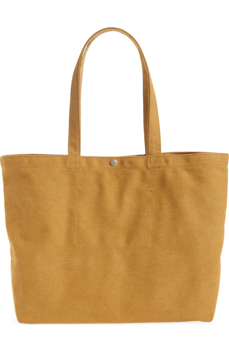 Damson Madder Raine Recycled Canvas Tote, Alternate, color, Toffee