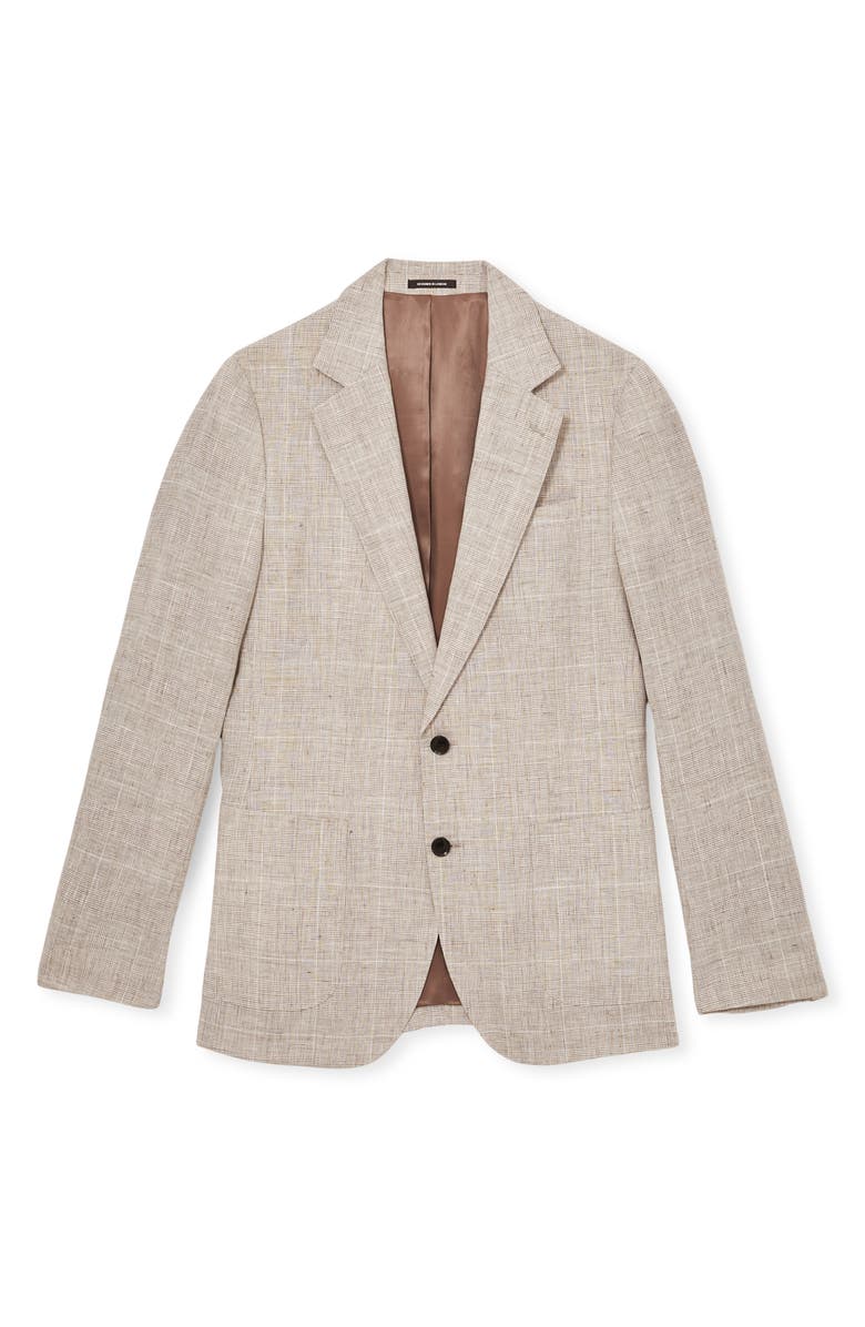 Reiss Ashton Linen Sport Coat, Alternate, color, Oatmeal