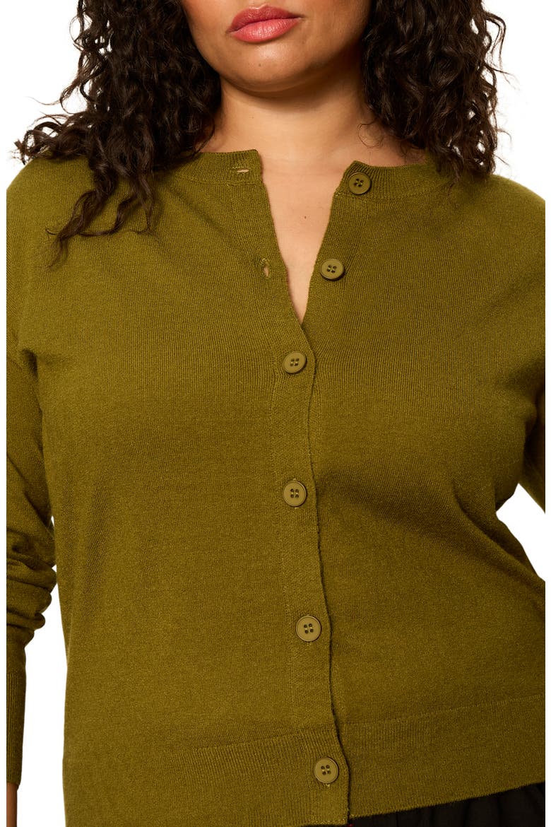 Must-Have Cardigan, Alternate, color, MARTINI OLIVE GREEN
