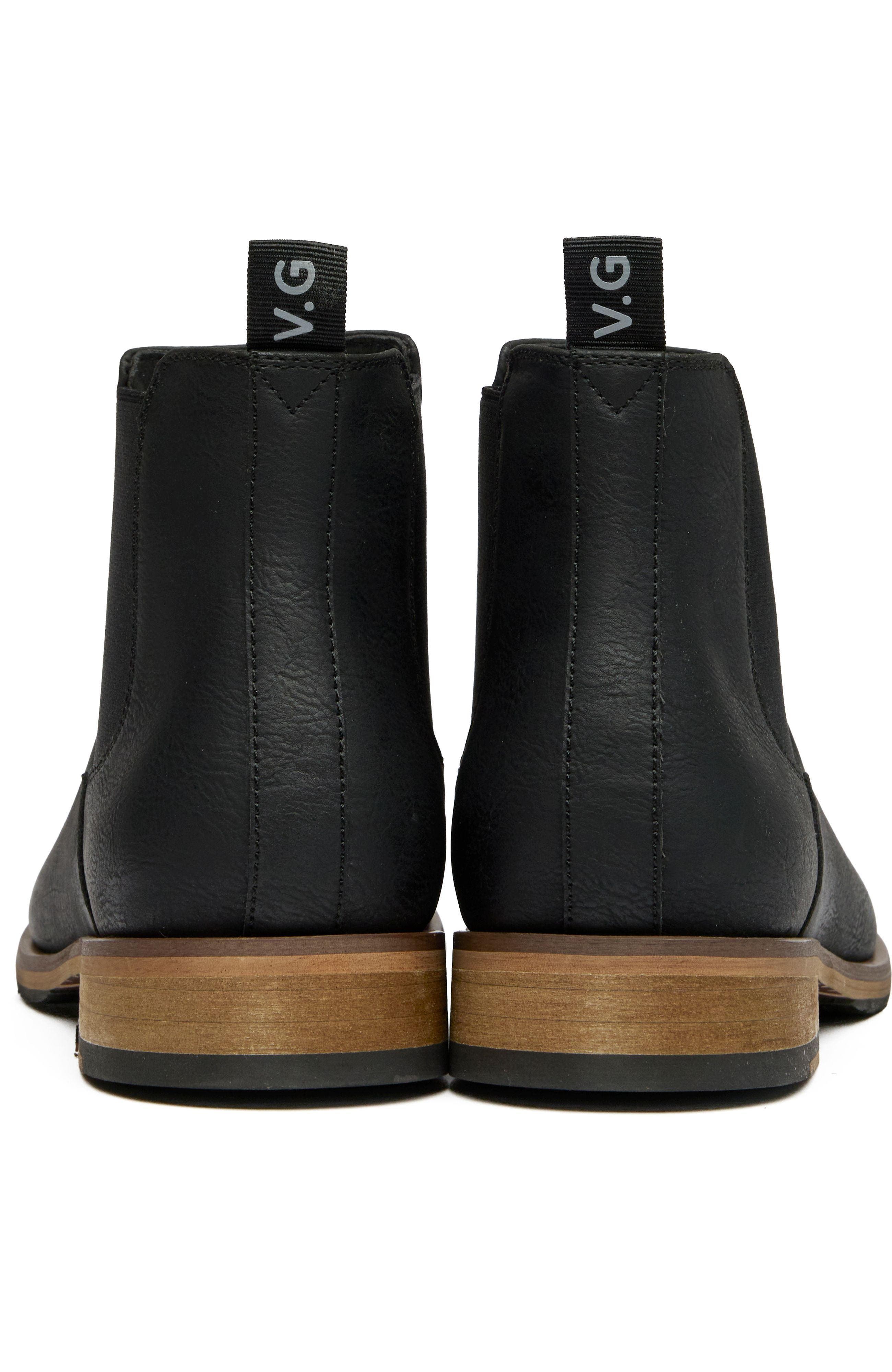 V.GAN LONDON Vegan Chilli 2 Chelsea Boots, Alternate, color, Black