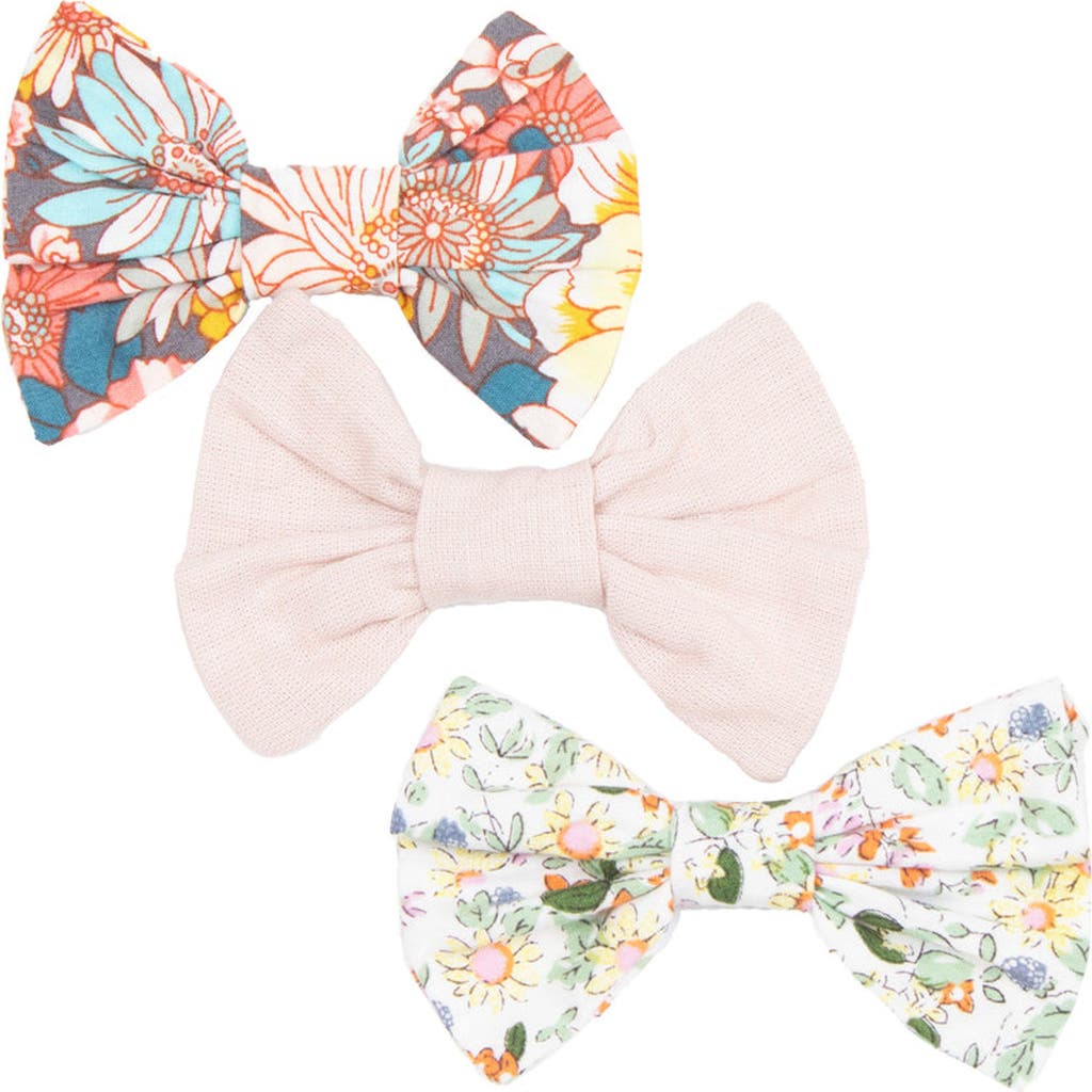 Cuclie Babies' Hair Bow Set In Multi