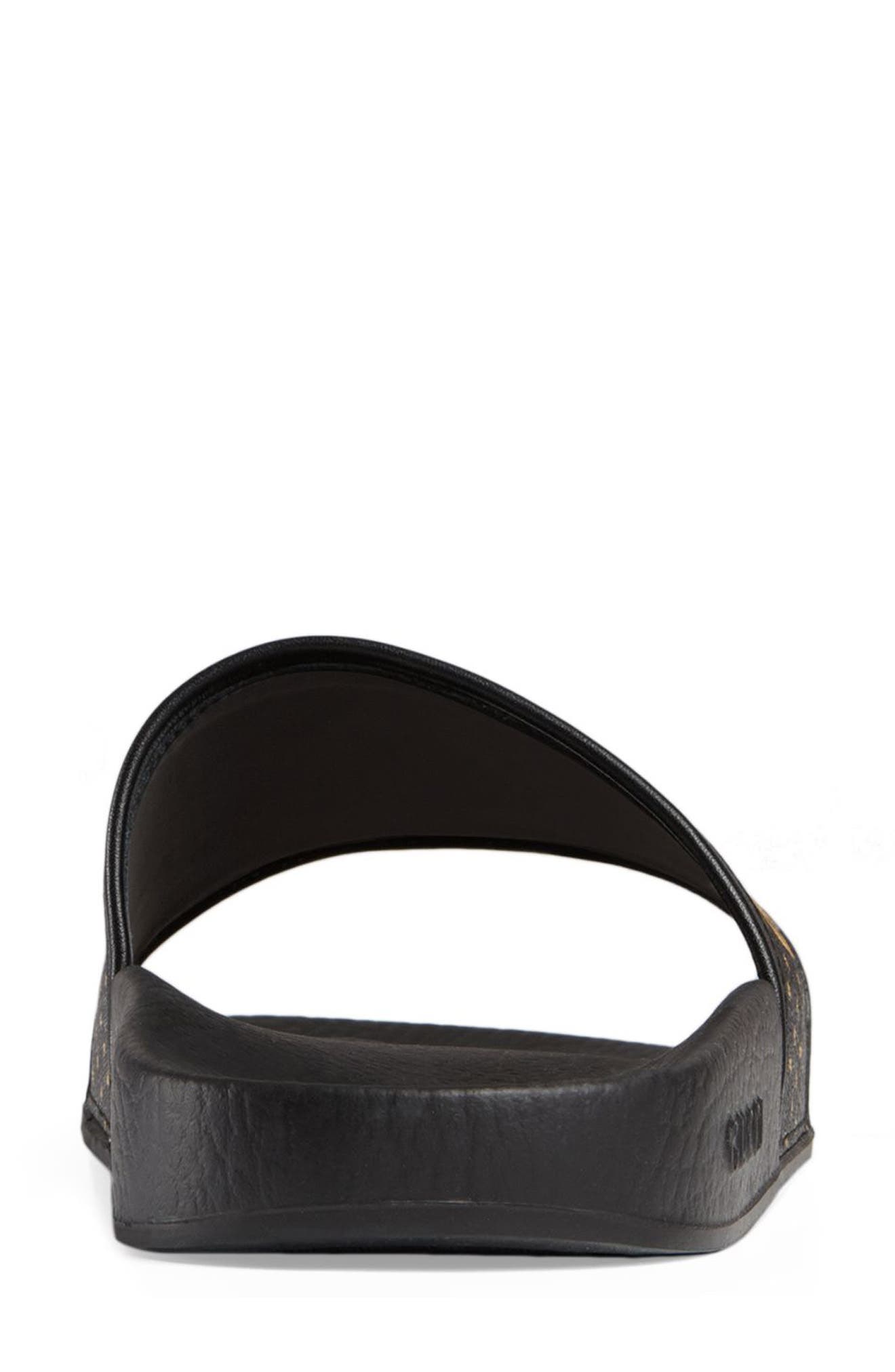 Gucci Pursuit Guccy Logo Slide Sandal, Alternate, color, 