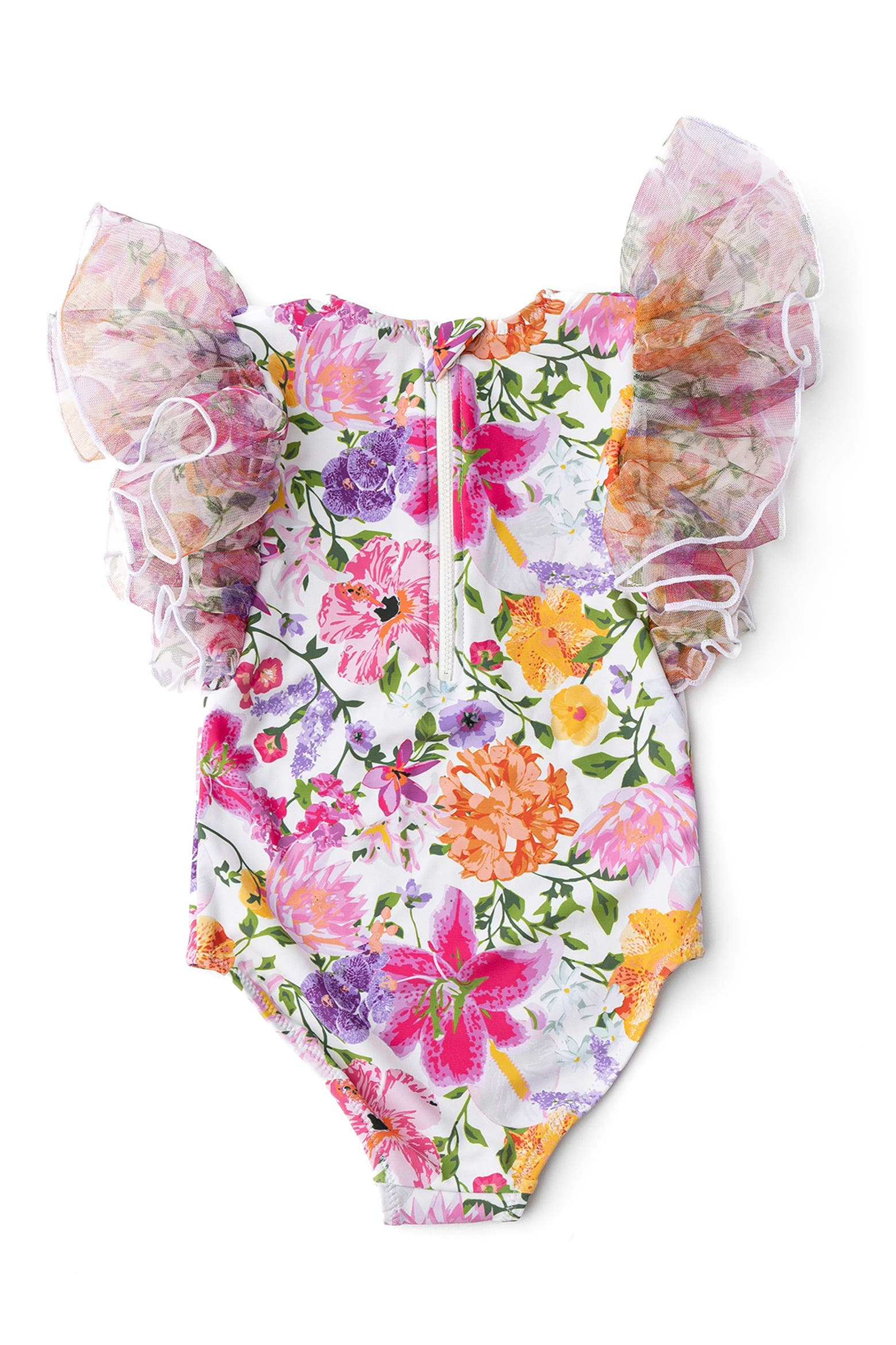 Shade Dc Shade Critters Summer Gardens Ruffle One-Piece Swimsuit | Nordstromrack