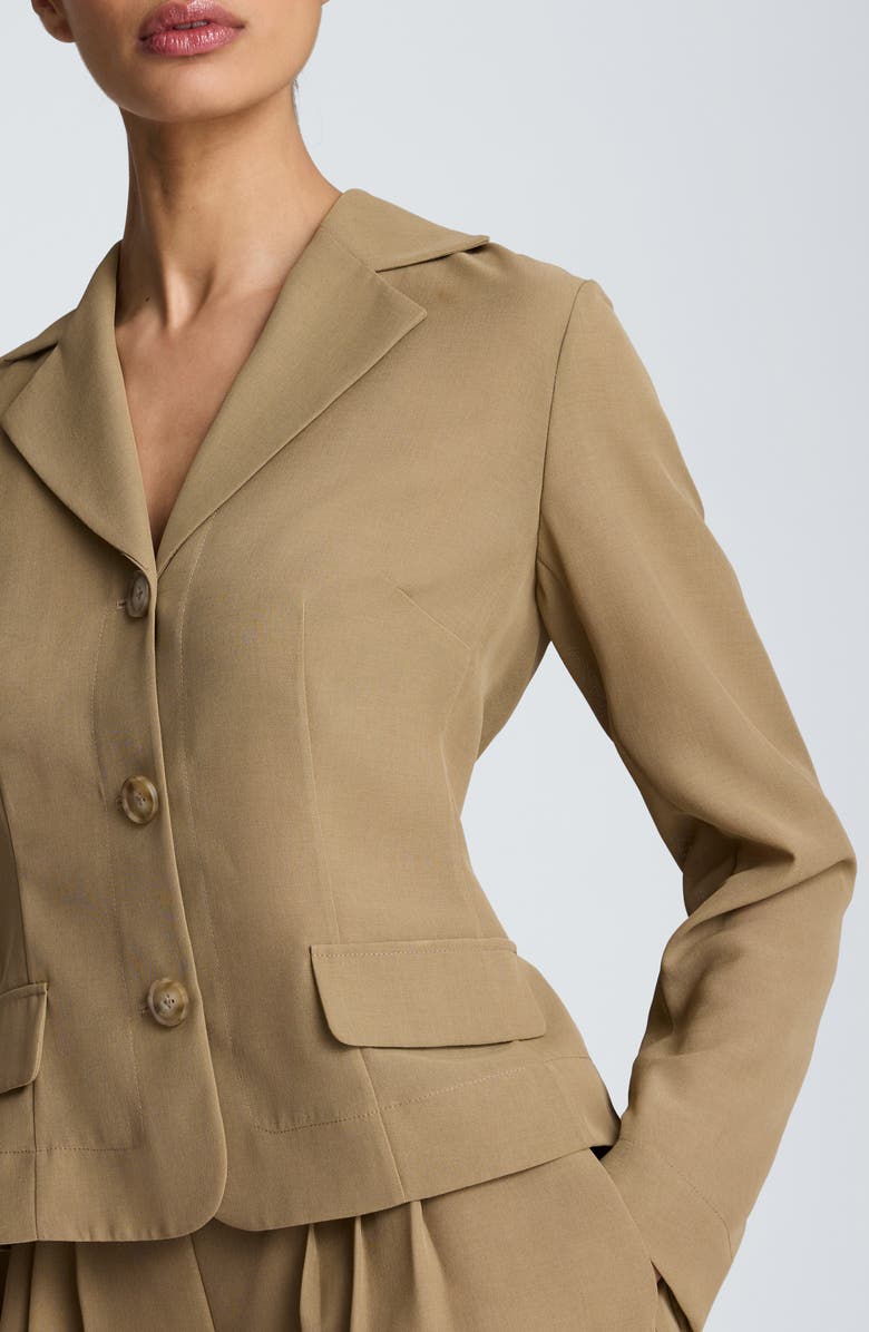 Kenneth Cole Slim Fit Blazer, Alternate, color, Moss Taupe