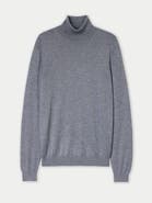 GOBI Mongolian Cashmere Cashmere-Silk Turtleneck Sweater