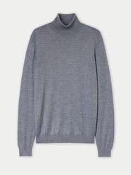 GOBI Mongolian Cashmere Cashmere-Silk Turtleneck Sweater