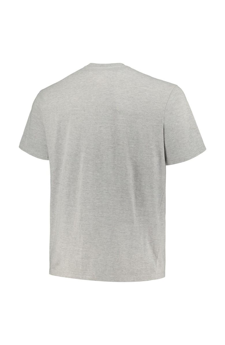 Champion Men's Champion Heather Gray Michigan State Spartans Big & Tall Circle Logo T-Shirt, Alternate, color, 