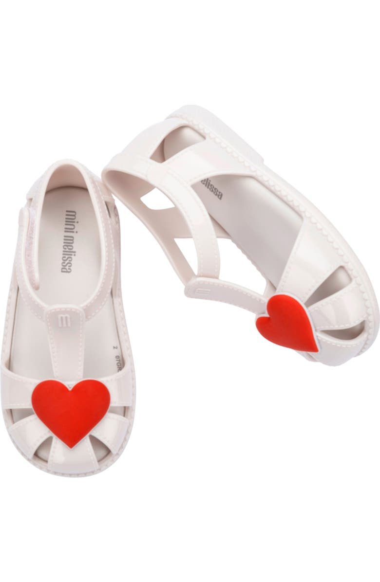 Mini Melissa Kids' Hip Heart Sandal, Alternate, color,
