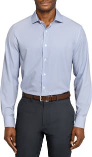 W.R.K Regular Fit Octagon Geo Performance Dress Shirt