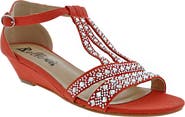 BELLINI Larris Rhinestone Wedge Sandal