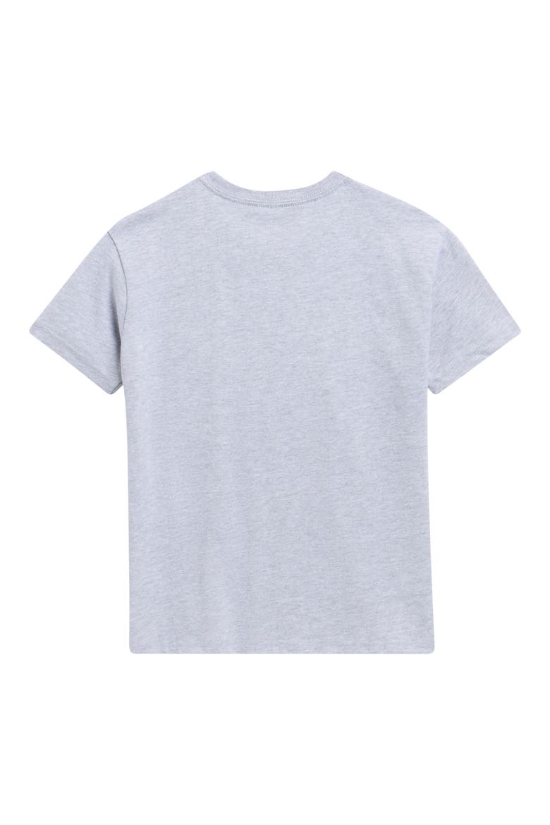Kids' Football Break Graphic T-Shirt, Alternate, color, GREY