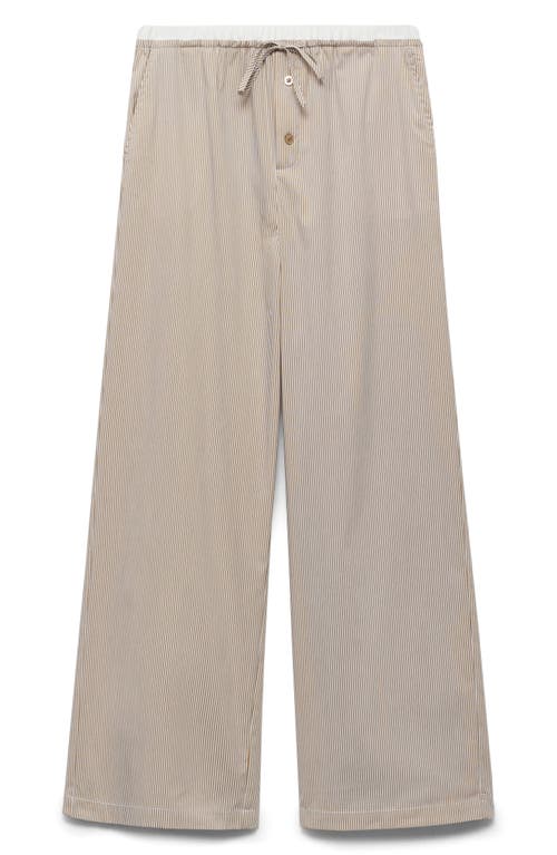 Mango Stripe Pajama Pants